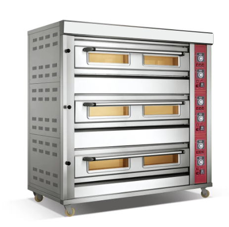 Трехслойная электрическая хлебопекарная печь стандартной модели Smart